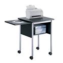 Printer Stand with Sliding Shelf