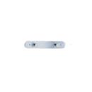 Wall Mounted Coat Rack with Two Coat Hooks.