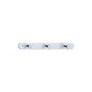 Wall Mounted Coat Rack with Three Coat Hooks.