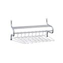 Wall Coat Rack with Shelf- 37" Wide.