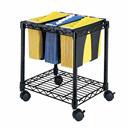 Mobile File Cart with Removable Tubs