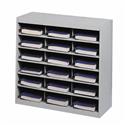 E-Z Stor ® Steel Literature Organizer - 18 Pockets
