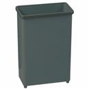 88 Quart Rectangular Steel Trash Can