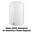 4 Gallon Hazardous Waste Trash Can