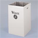 40 Gallon Corrugated Trash Can