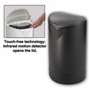 "Touchless" Plastic Trash Can