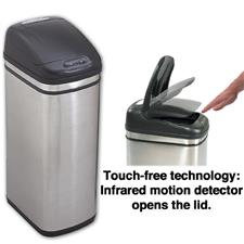 11.5 Gallon Touchless Trash Can