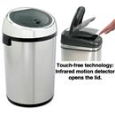 17 Gallon Touchless Trash Can