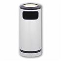 Steel Trash Can with Ash Tray - 12 Gallon