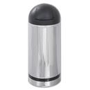 Push Top Trash Can - Chrome/Black