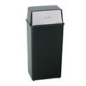 36 Gallon Push Top Trash Can