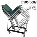 Stackable Chair Push Cart