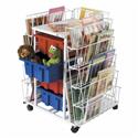 Deluxe Children's Mobile Book Rack