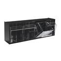 Clear Vue Desktop Organizer - Four Compartments