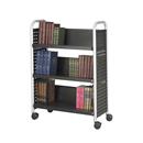 Single-Sided Mobile Book Cart