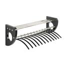 36"W Wood Wall Coat Rack with Hangers