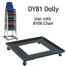 Flat Stackable Chair Cart