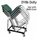 Stackable Chair Push Cart