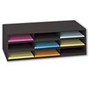 Steel File Organizer - 9 Compartments