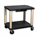 26"H AV Cart with Two Shelves