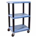 42"H AV Cart with Three Shelves