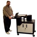 Multi-Media Projector Stand with Locking Cabinet