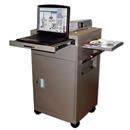 Locking Media Cart with Storage Cabinet