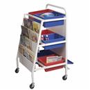 Mobile Childrens Easel with Storage