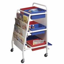 Mobile Childrens Easel with Storage