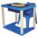 20"H Childrens Desk with Storage Bin