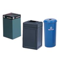 Recycling Bin, Outdoor Trash Can and Ashtrays