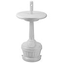 30"H Cigarette Receptacle with Table