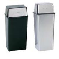 Swing Door and Push Top Trash Cans and Waste Baskets