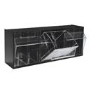 Clear Vue Desktop Organizer - Three Compartments