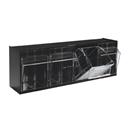 Clear Vue Desktop Organizer - Four Compartments