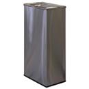 Rectangular Stainless Steel Trash Can