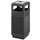 15 Gallon Outdoor Trash Can with Ashtray