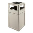 38-Gallon Trash Can with Outdoor Ashtray Dome Lid