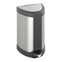 7 Gallon Stainless Steel Step-On Trash Can