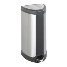 10 Gallon Stainless Steel Step-On Trash Can