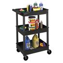 Utility Cart - Three 24" x 18" Shelves