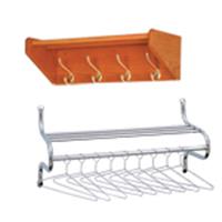 Wall Coat Rack with Shelf