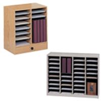 Wood Literature Organizers