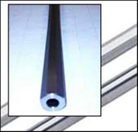 1" Smoothbore Octagon Rifle Barrel .45 caliber