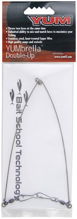 YUMbrella Double up castable 2-wire Umbrella Rig - Alabama Rig