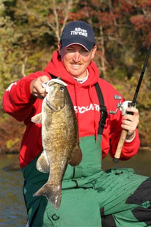 jimmy mason with big fall smallie