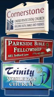 Identification Church Signs