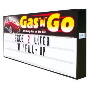 Custom Header Portable Signs