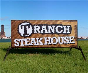 Illuminated Portable Sign with Custom Full Face