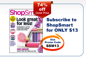 ShopSmart magazine for only $13